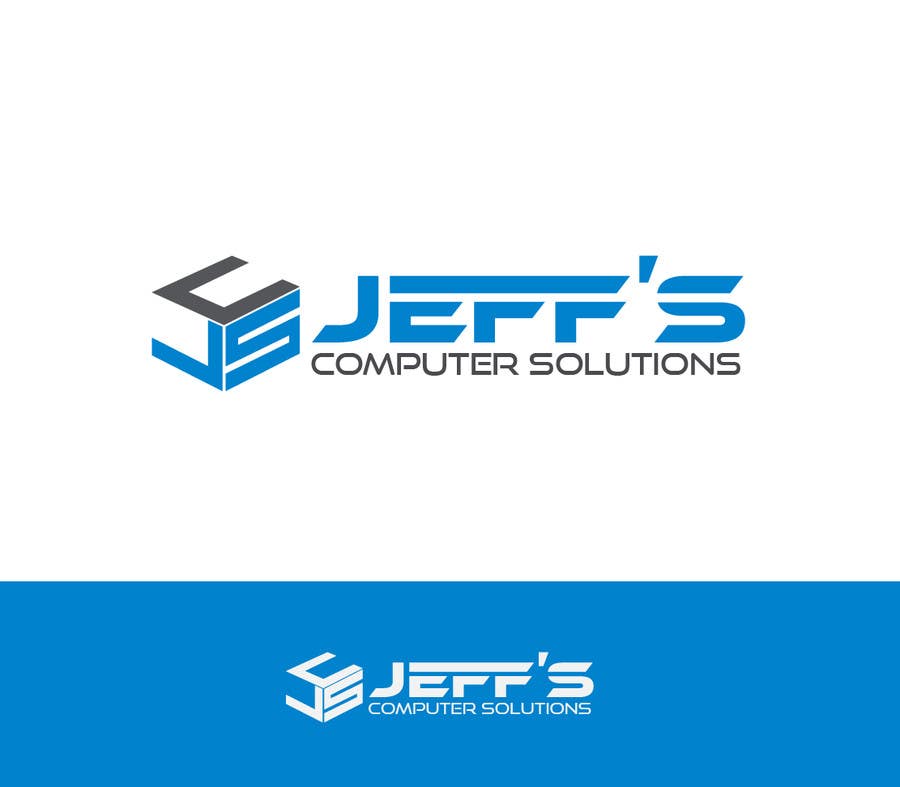 Penyertaan Peraduan #328 untuk                                                 Logo Design for Jeff's Computer Solutions
                                            