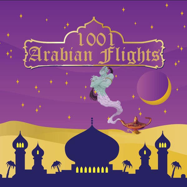 Penyertaan Peraduan #71 untuk                                                 Design "1001 Arabian Flights"
                                            