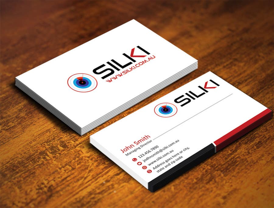 Bài tham dự cuộc thi #206 cho                                                 Design some Business Cards for Silki
                                            