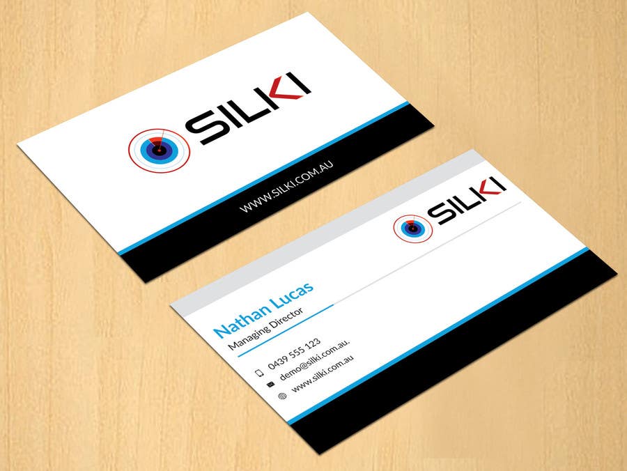 Penyertaan Peraduan #298 untuk                                                 Design some Business Cards for Silki
                                            