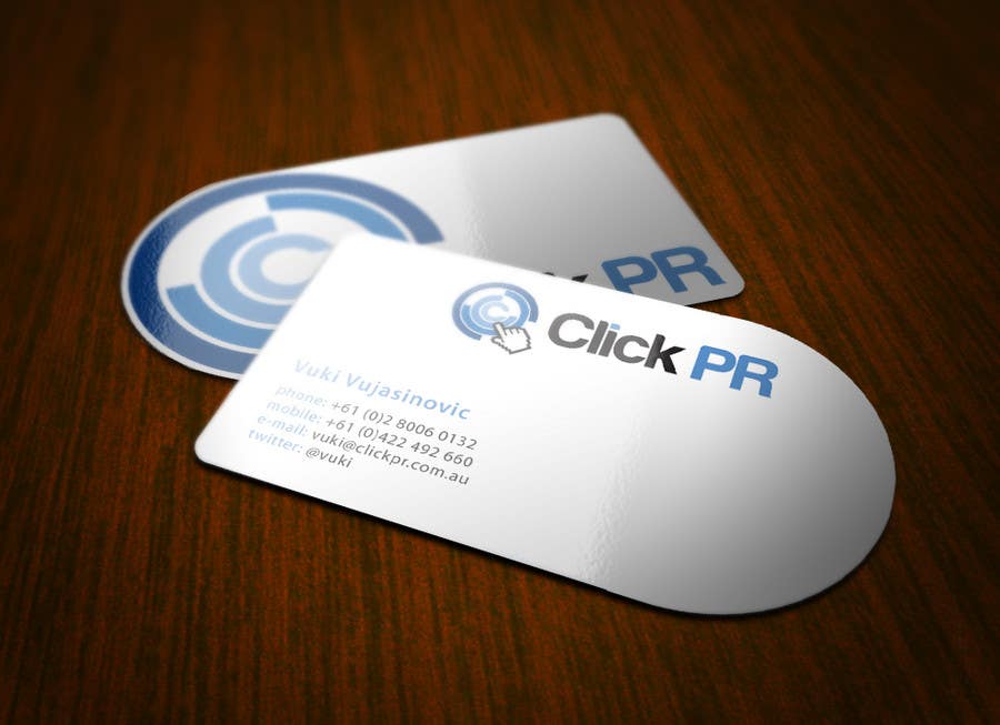 Participación en el concurso Nro.2 para                                                 Business Card Design for Click PR
                                            