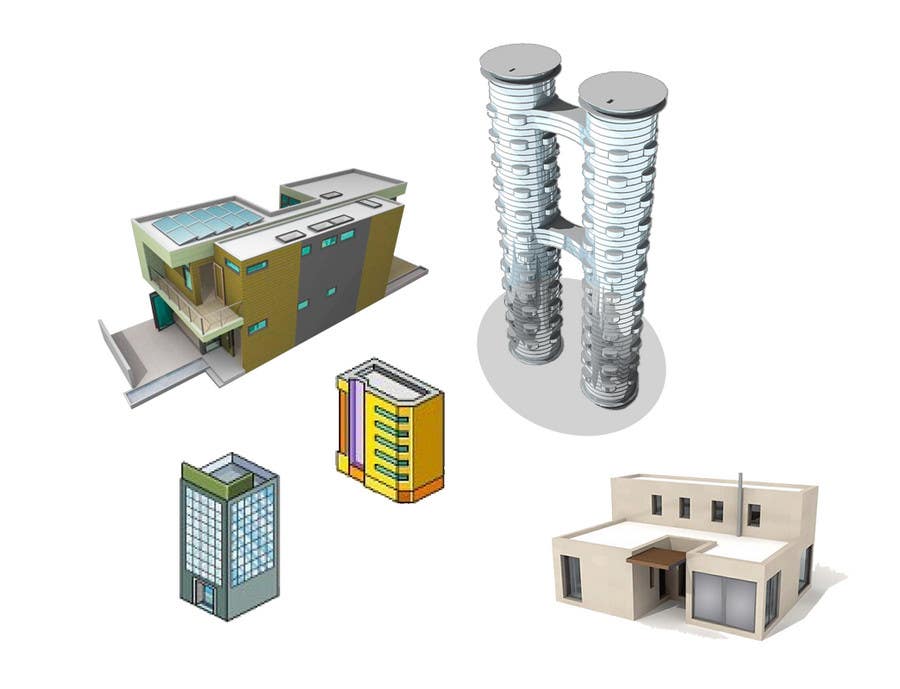 Wasilisho la Shindano #26 la                                                 100 isometric building designs for iPhone/Android city building game
                                            