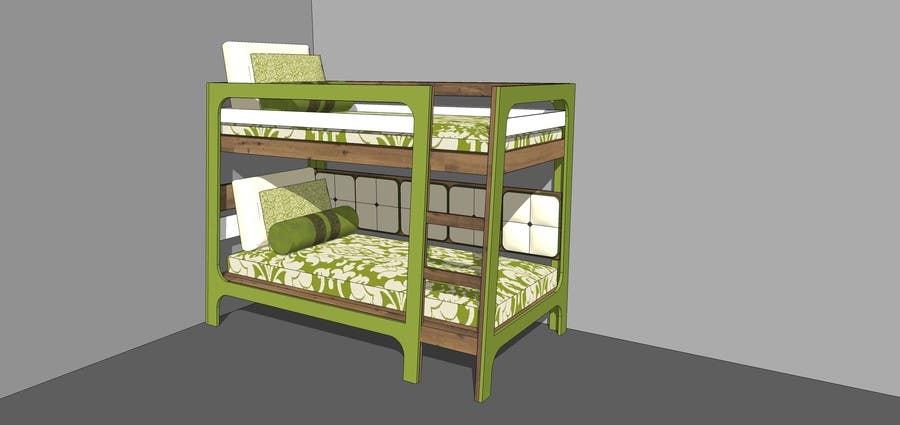 Kilpailutyö #11 kilpailussa                                                 IKEA Bunk Bed Hackathon - Mid Century Modern
                                            