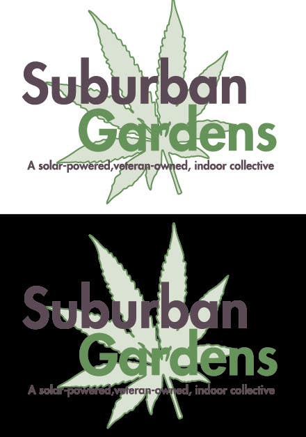 Entri Kontes #52 untuk                                                Logo Design for Suburban Gardens - A solar-powered, veteran owned indoor collective
                                            