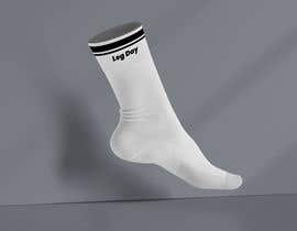 #14 pentru Gym Sock Graphic Design - Leg Day de către lokesh90016