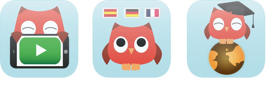 Kandidatura #25për                                                 Re-Design 3 App Icons for App Stores
                                            