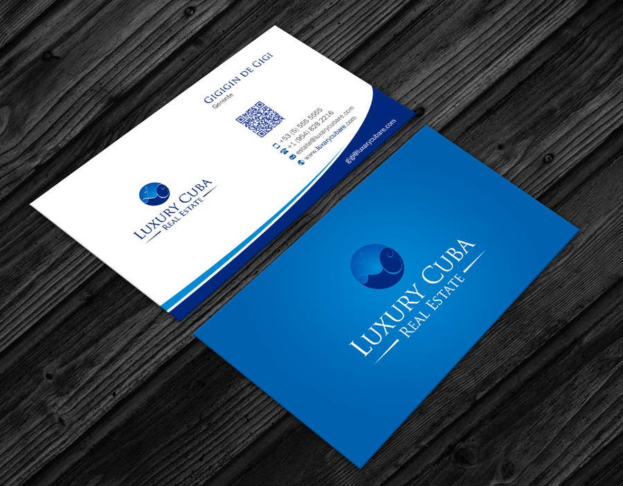 Proposition n°90 du concours                                                 Design Business Cards for LuxCuba
                                            