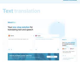 #50 for Design look&amp;feel for machine translation web app by mpaulagerard