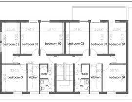 ayatahmed8 tarafından Floorplan optimisation - Flat for Student için no 26