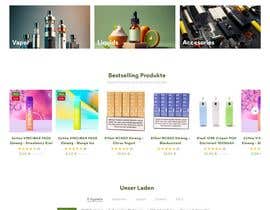 Nro 37 kilpailuun Create redesign for E-Cigarette Onlineshop (Home Site) käyttäjältä febrikholid