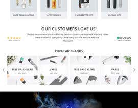 #11 untuk Create redesign for E-Cigarette Onlineshop (Home Site) oleh Anup2255
