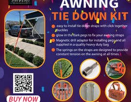 #201 untuk COLOURFUL INFORMATIVE FLYER PROMOTING OUR CARAVAN AWNING TIE DOWN KITS FOR USE ON FACEBOOK AND INSTAGRAM oleh ShakilRana22