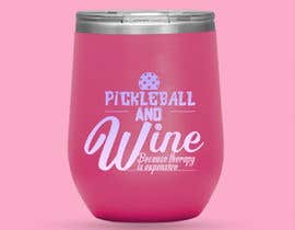 #25 untuk Pickleball and Wine Tumbler oleh ajithchandra3