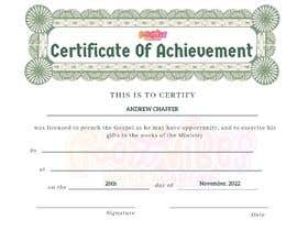 #77 for Certificate Design by JewelKumer