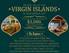 #391 for A One-sided Flyer, promoting a Tour of the Virgin Islands with Fashion and Music af brianjustin353