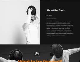devasshik tarafından Create a website for our Epee fencing club için no 92