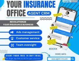 Nro 158 kilpailuun Facebook Ad: &quot;Your Insurance Office: Agent CRM!&quot; käyttäjältä Lahcennid9