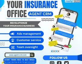Nro 159 kilpailuun Facebook Ad: &quot;Your Insurance Office: Agent CRM!&quot; käyttäjältä Lahcennid9