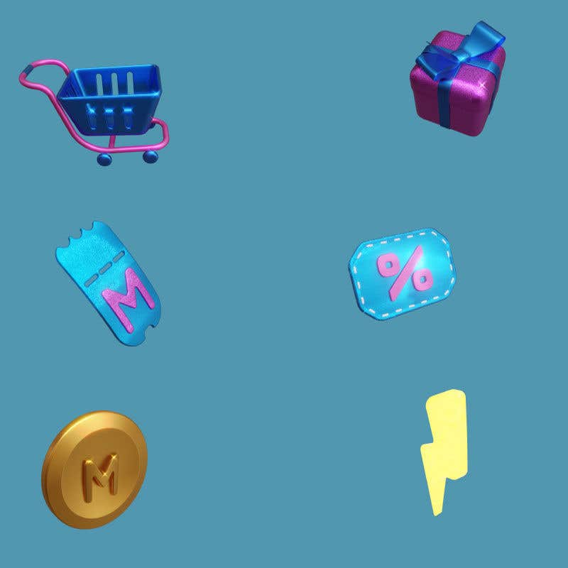 Contest Entry #11 for                                                 Design 3D Ecommerce Icons (similar to Lazada icons)
                                            