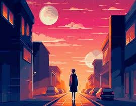 #68 untuk Looking to buy vector file art designs of cool lofi scenes, anime artwork. I am looking for all kinds and will award to multiple people. Looking for a set of 20 designs. oleh nokibofficial
