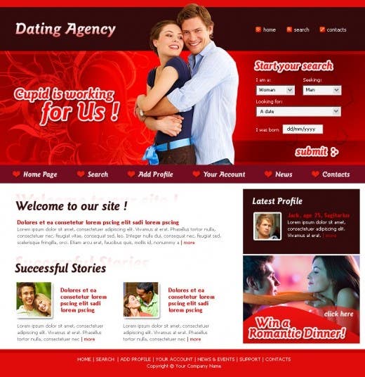 gratis dating web templates dating een jongere Nigeriaanse man