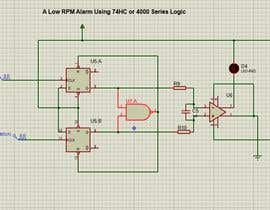 nº 5 pour A Low RPM Alarm Using 74HC or 4000 Series Logic. No MCU allowed. par cnarvaez1957 