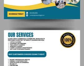 #22 for Postcard design selling Office Cleaning Services by Afifazahid23