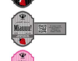 #92 for Label design for a strawberry champagne by Saifulislam3276