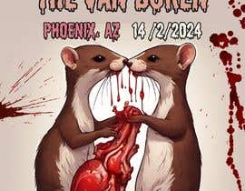 #36 untuk Ween poster, 2/14/2023  at the van burden, phoenix Az. oleh jessymahmoud20