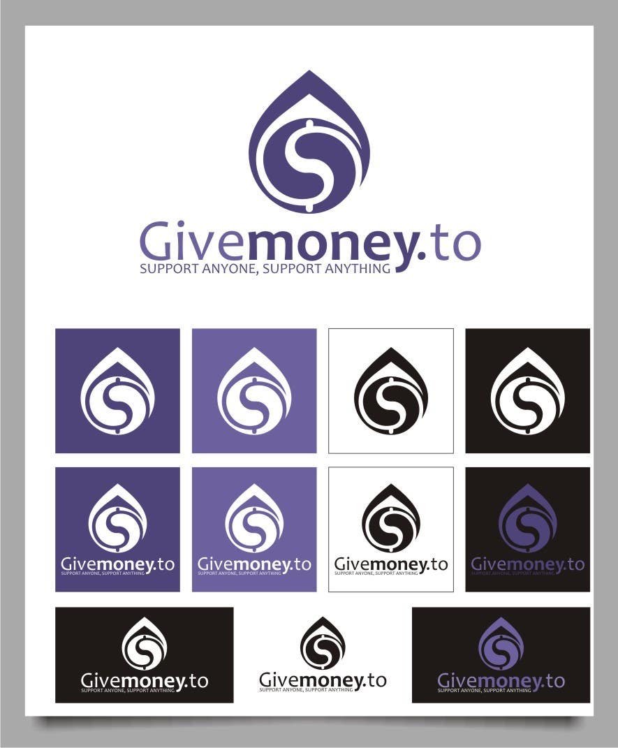 Contest Entry #289 for                                                 Design a Logo for Givemoney.to
                                            