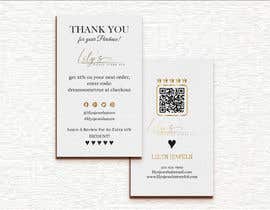 #335 for Thank you for your purchase Business card af Farzana129