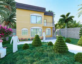 #38 para Design and 3D Visualize small elevation for villa por EKRAMUL825