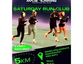 Nro 199 kilpailuun Poster for a run club käyttäjältä Dzakysc