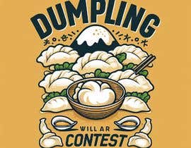 #352 for T-shirt design for dumpling contest af Yasin5171
