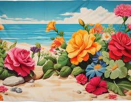 #50 for Beach Towel Microfiber. THEME Flower and Plants af hadisehsafari