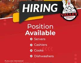 #87 for Valley Wings Dallas Flyer-Wing Restaurant Hiring by asifrubayet