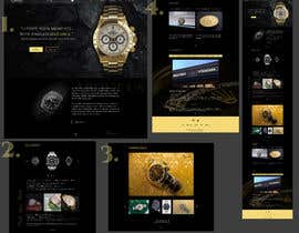 #123 cho Website Design for a Luxury Watch Company bởi Triumpher1