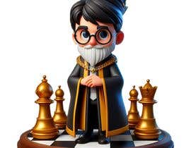#34 for 3D printer designs for colour Harry Potter chess characters by SaniyaSuria