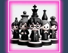 #52 for 3D printer designs for colour Harry Potter chess characters by omar680
