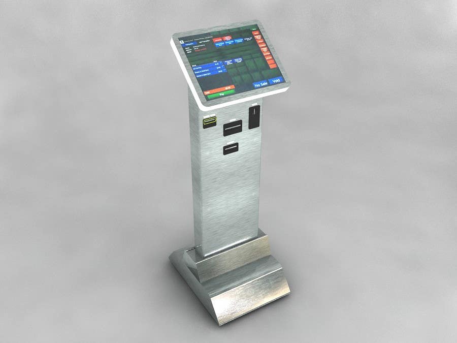 Kilpailutyö #39 kilpailussa                                                 Design me a Product for Touch screen kiosk
                                            