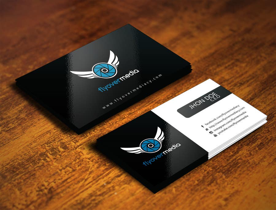 Entry #48 by furqanraheel for Design some Business Cards for Flyover ...