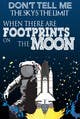 Miniatura de participación en el concurso Nro.59 para                                                     Creative Design for Inspirational Quote! (Footsteps on the moon)
                                                