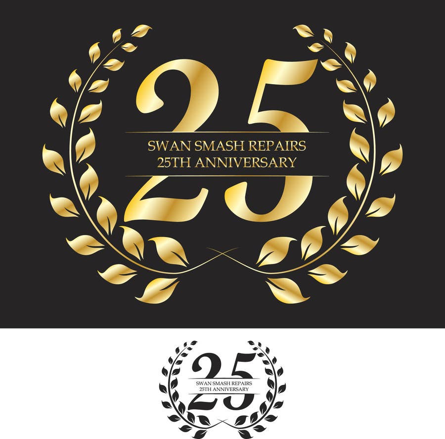 Penyertaan Peraduan #55 untuk                                                 25th Anniversary Logo
                                            