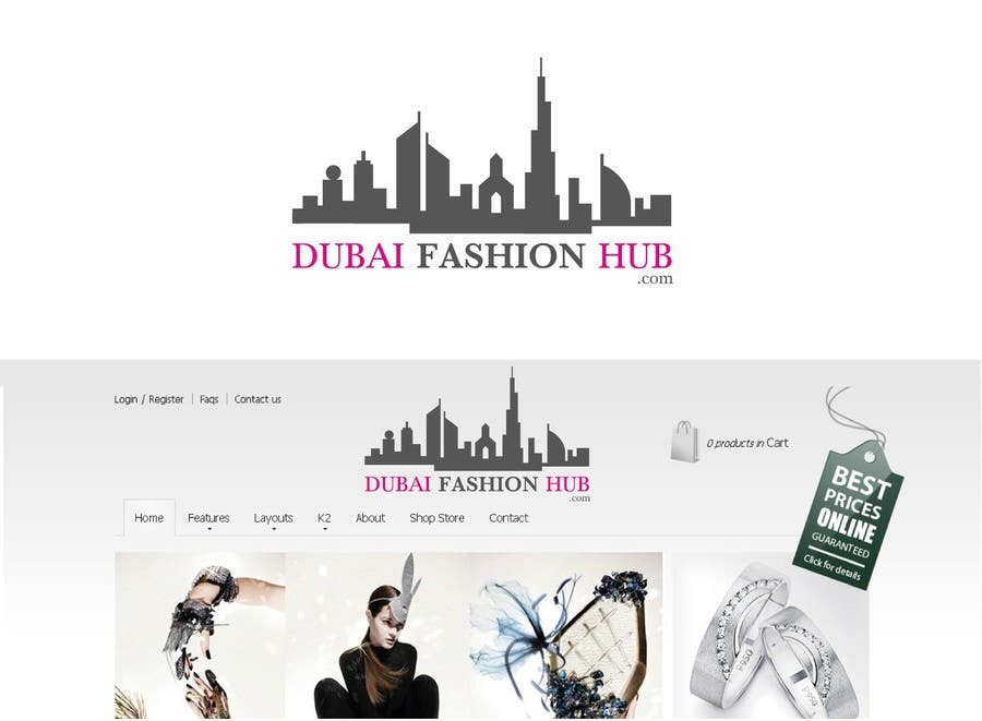 Inscrição nº 75 do Concurso para                                                 Design a Logo for DubaiFashionHub.Com
                                            
