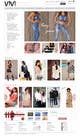 Wasilisho la Shindano #45 picha ya                                                     Website Design for VIVI Clothes
                                                