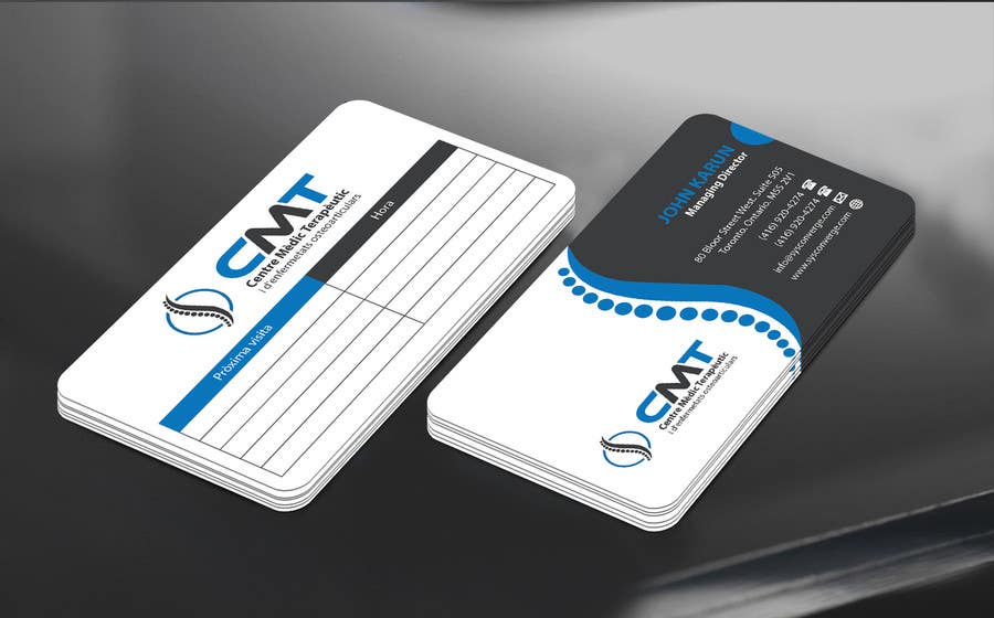 Penyertaan Peraduan #54 untuk                                                 Design Business Card for CMT
                                            