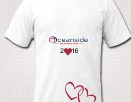 #130 para Design a T-Shirt for Oceanside Valentine Week por dprachi
