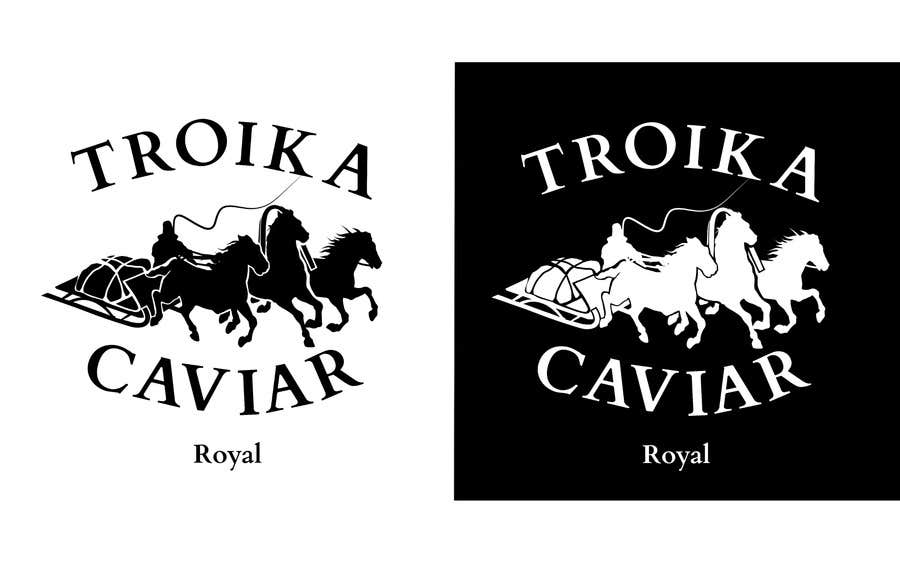 Kilpailutyö #52 kilpailussa                                                 Thiết kế Logo for TROIKA CAVIAR
                                            