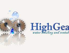 #44 para Redesign/revisualization of the current Logo for High Gear Water Hauling &amp; Rentals por samrouge7847