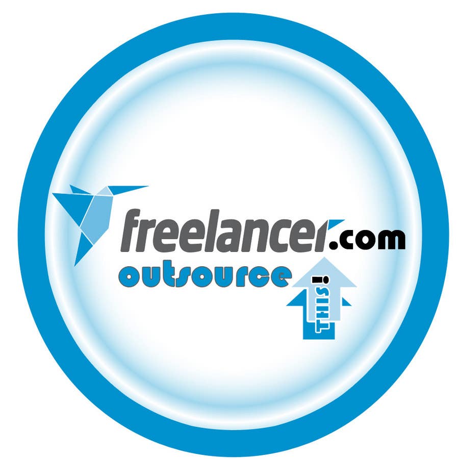 Natečajni vnos #242 za                                                 Logo Design for Want a sticker designed for Freelancer.com "Outsource this!"
                                            